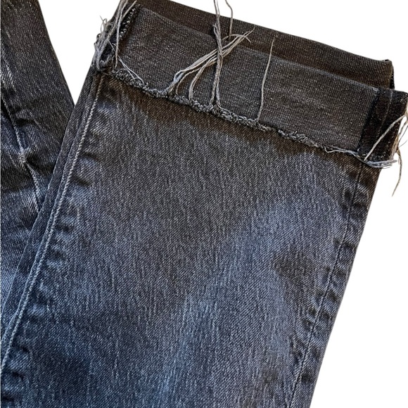Madewell Dark Gray Denim Jeans - Picture 3 of 7